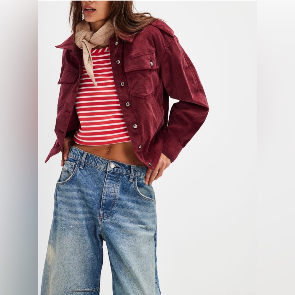 We The Free Officer Velvet Jacket